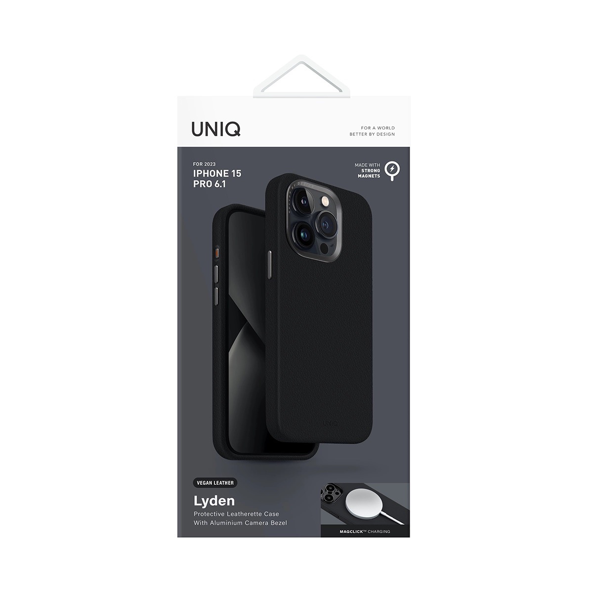Foto 6 pulgar | Funda para iPhone 15 Pro Uniq Lyden  Magsafe Aluminio