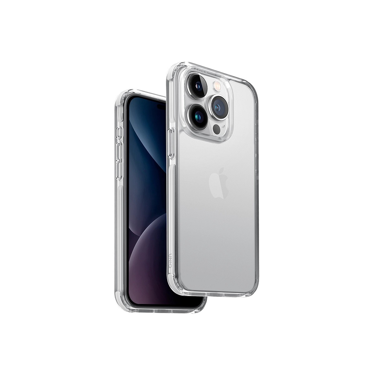 Foto 2 pulgar | Funda para iPhone 15 Pro Uniq Máxima Protección Transparente Híbrida