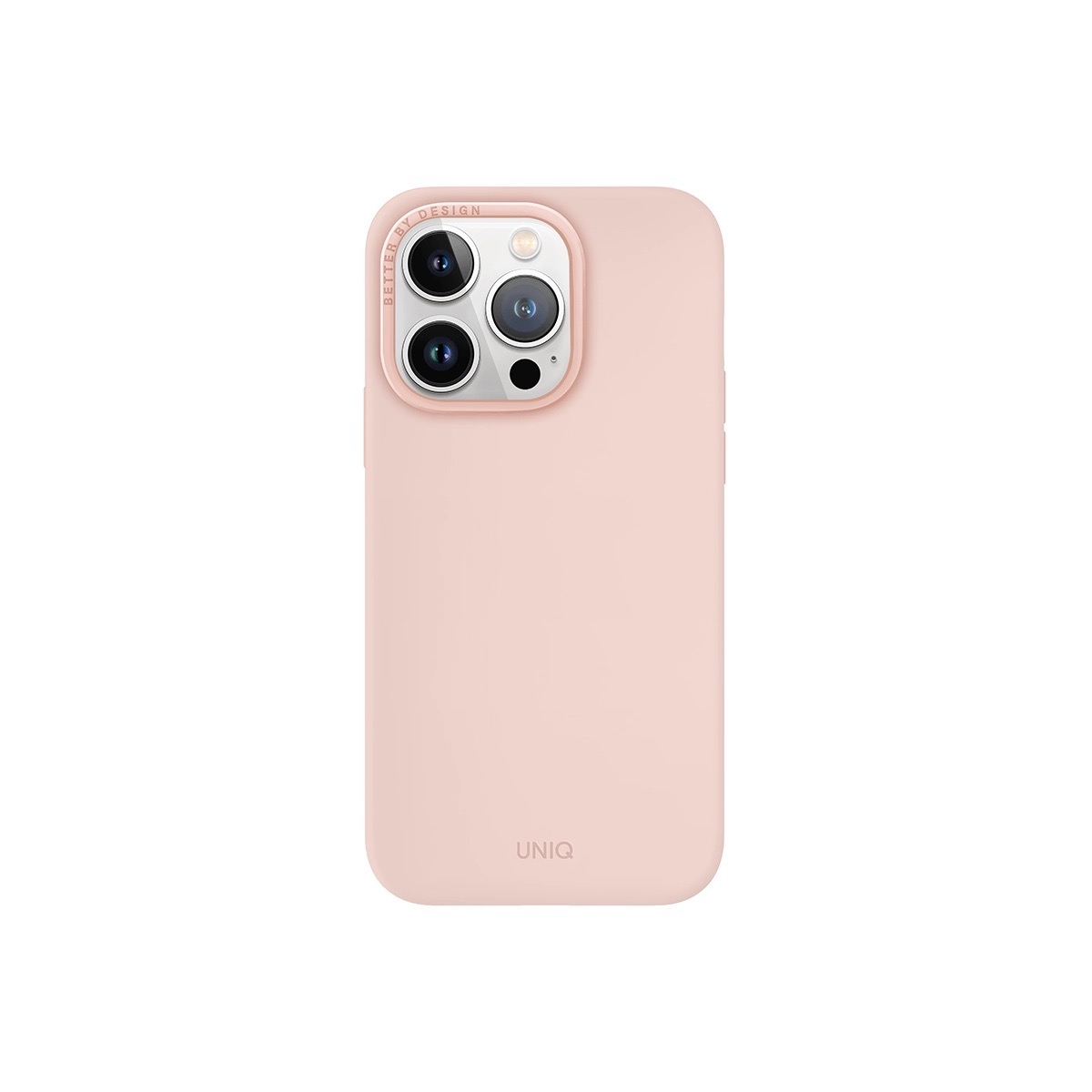 Foto 3 pulgar | Funda para iPhone 15 Pro Uniq Lino Magsafe Silicón Premium Híbrida