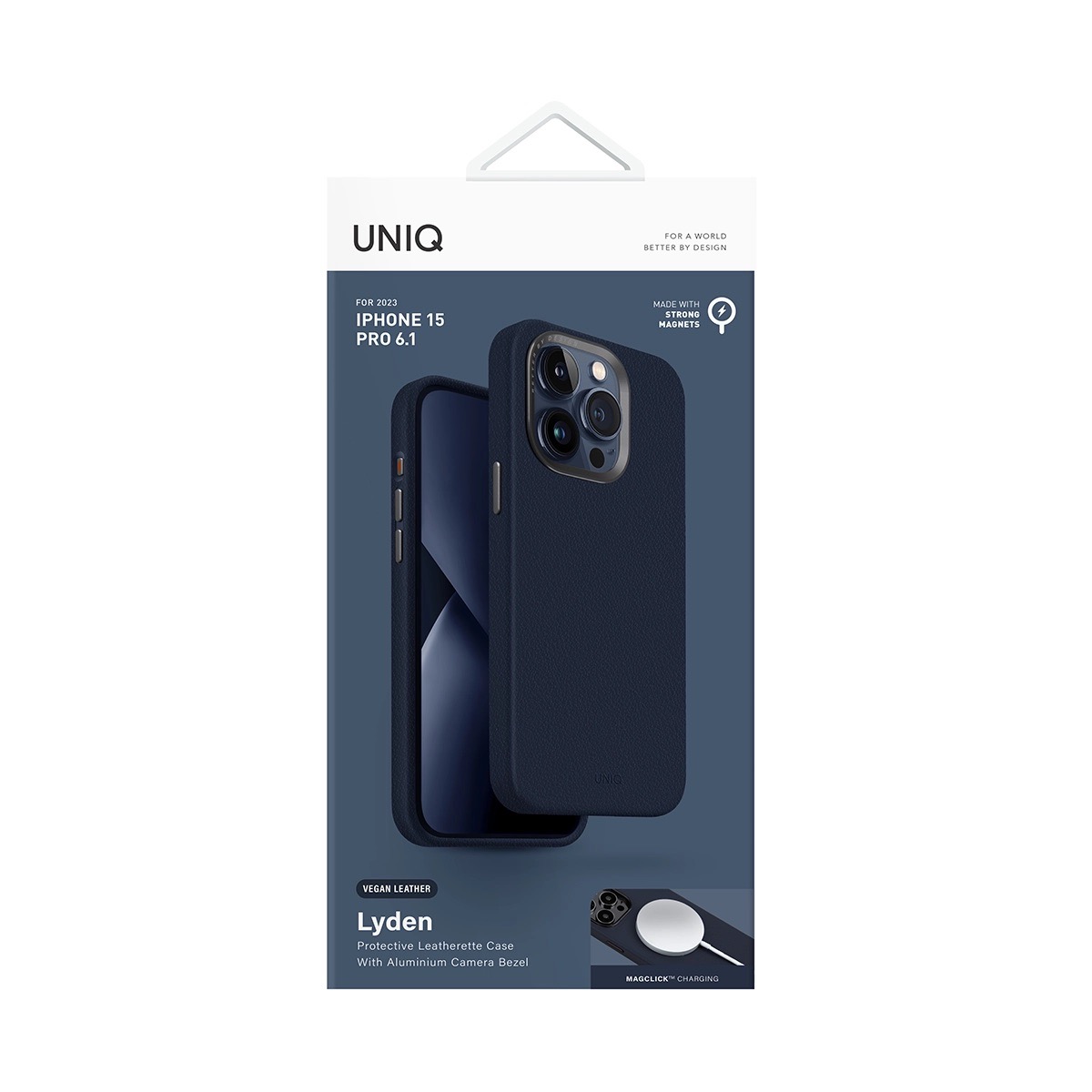 Foto 6 pulgar | Funda para iPhone 15 Pro Uniq Lyden  Magsafe Aluminio