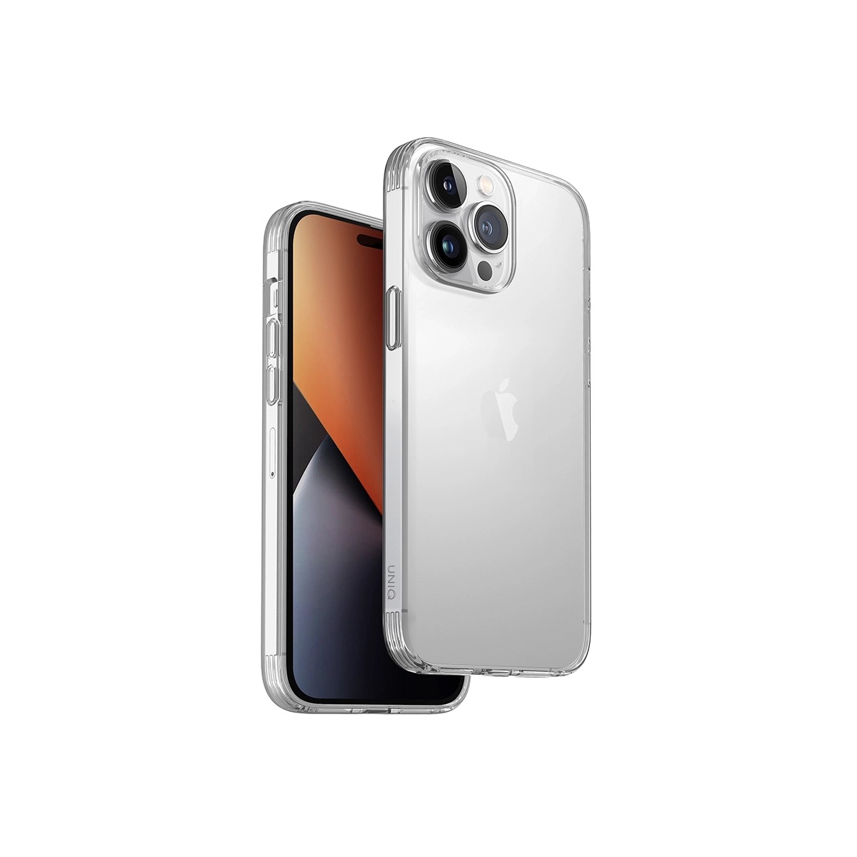 Foto 2 pulgar | Funda UNIQ AirFender Transparente para iPhone 14 Pro Max