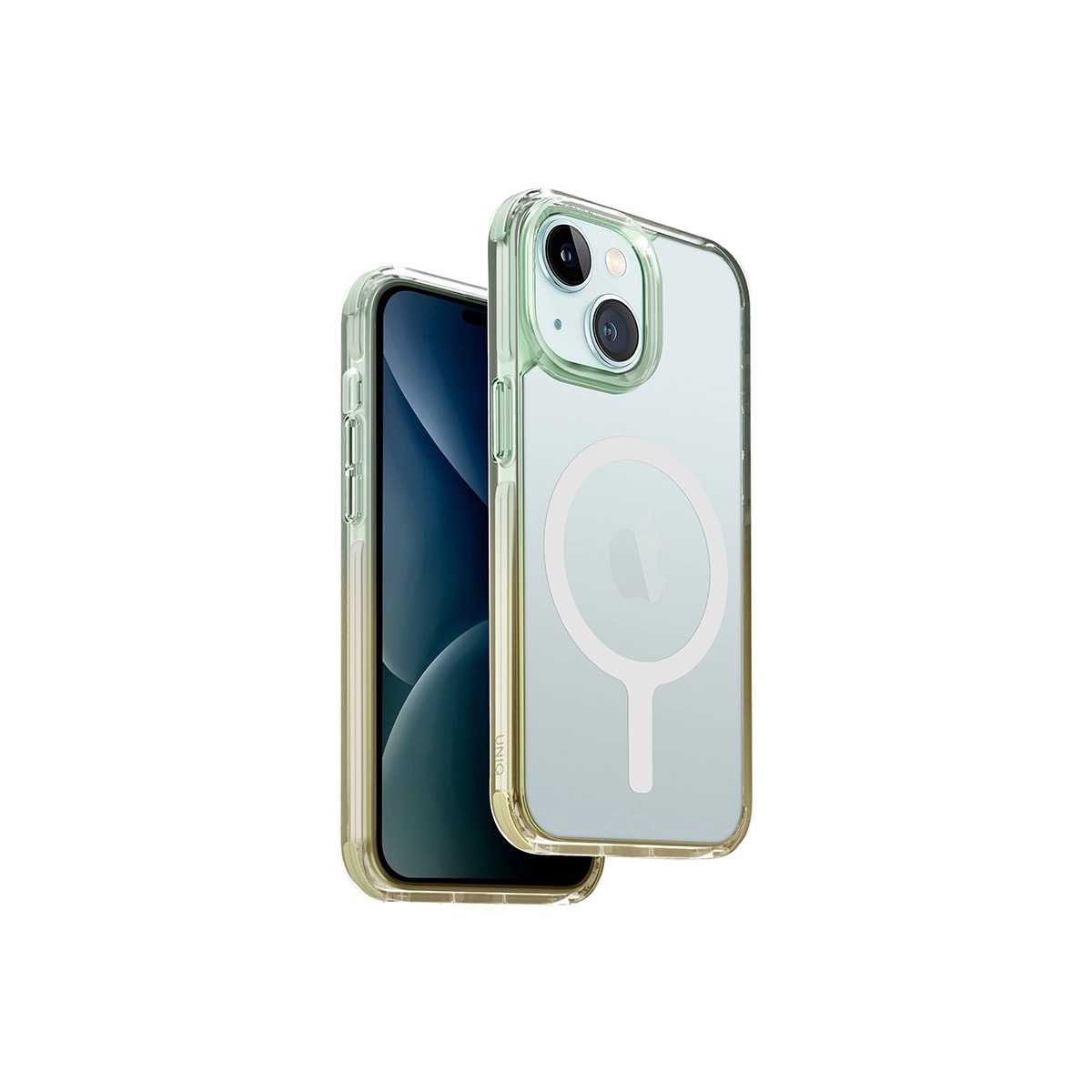 Foto 2 pulgar | Funda para iPhone 15 Uniq Magsafe Máxima Protección Bicolor