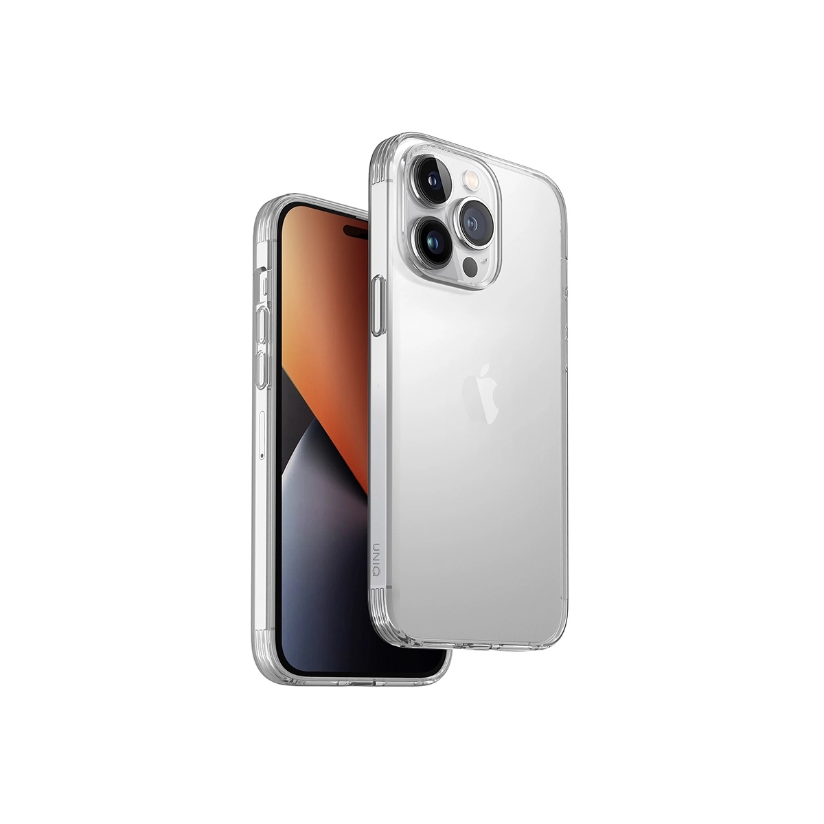 Foto 2 pulgar | Funda UNIQ AirFender para iPhone 14 Pro Transparente
