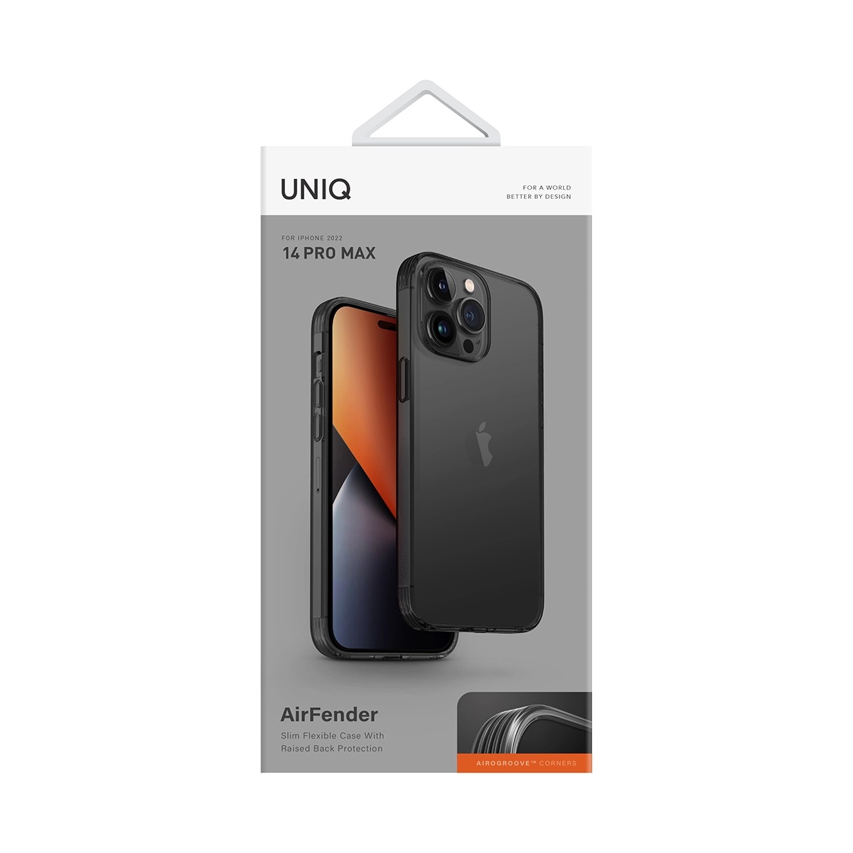 Foto 6 pulgar | Funda UNIQ AirFender para iPhone 14 Pro Max Transparente
