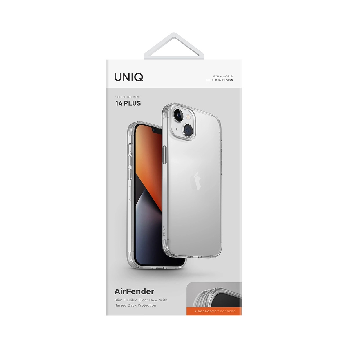 Foto 5 | Funda UNIQ AirFender para iPhone 14 Plus Transparente