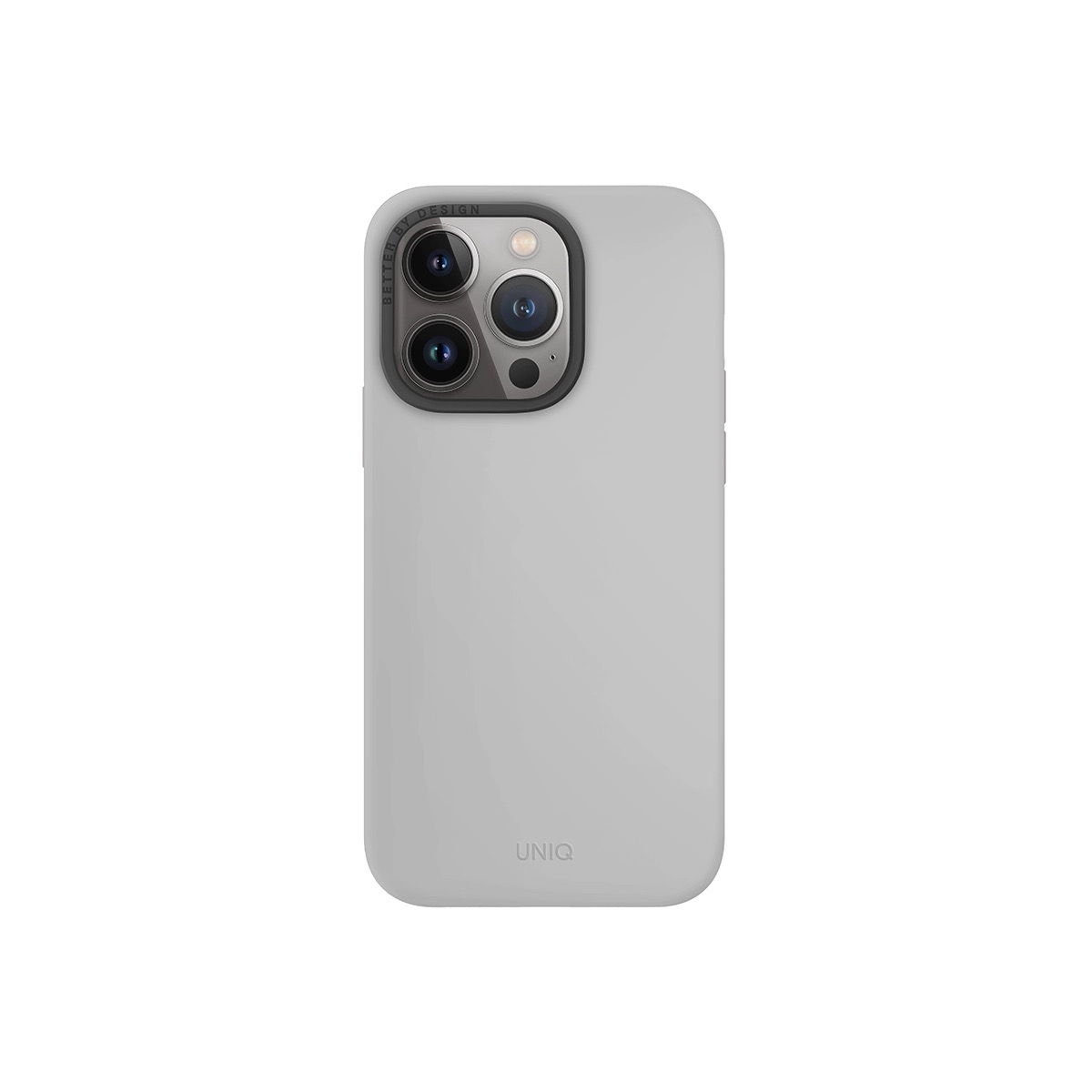 Foto 2 | Funda para iPhone 15 Pro Uniq Lino Magsafe Silicón Premium Híbrida