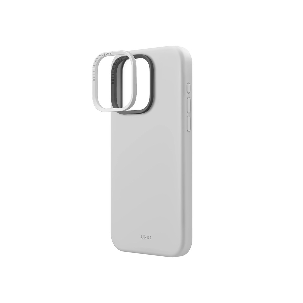 Foto 4 pulgar | Funda para iPhone 15 Pro Uniq Lino Magsafe Silicón Premium Híbrida