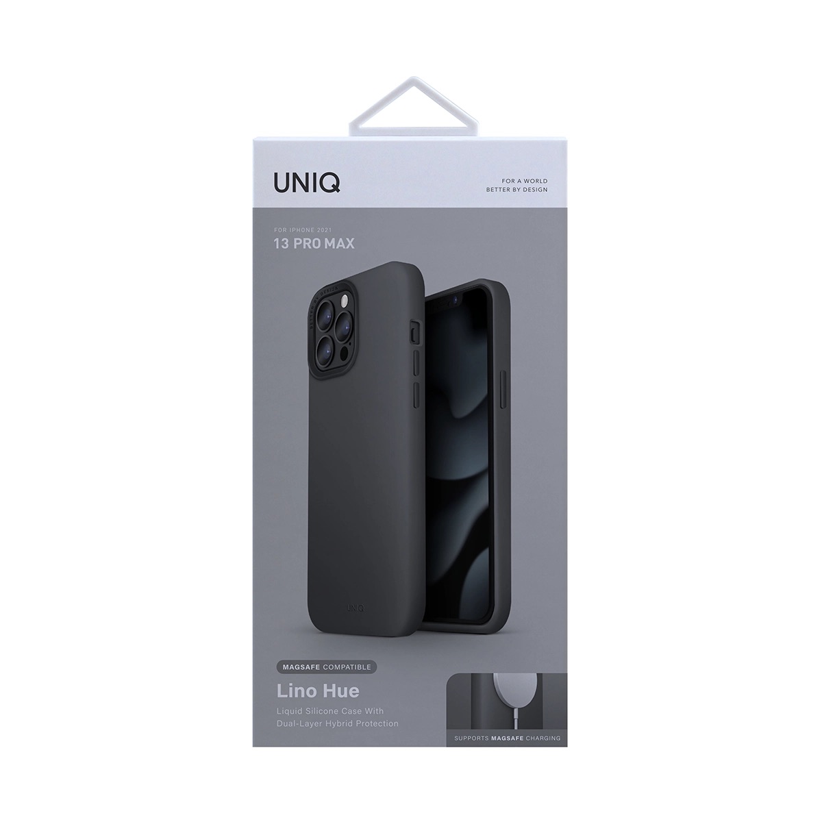 Foto 4 | Funda UNIQ Lino (Magclick) para iPhone 13 Pro Max Magsafe