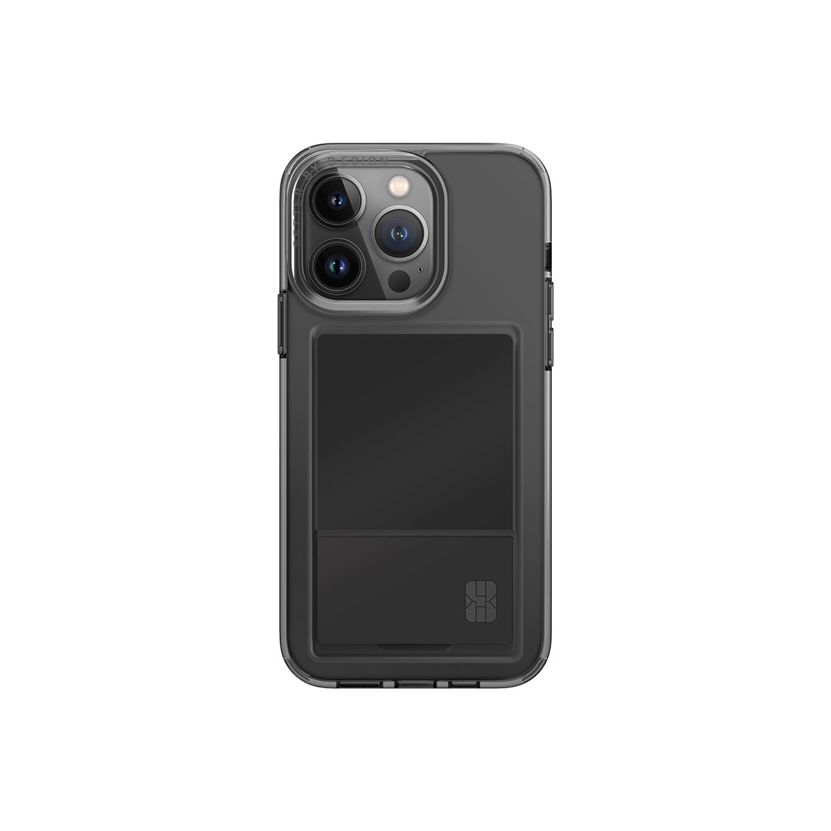 Foto 3 pulgar | Funda para iPhone 15 Pro Uniq Transparente con Tarjetero