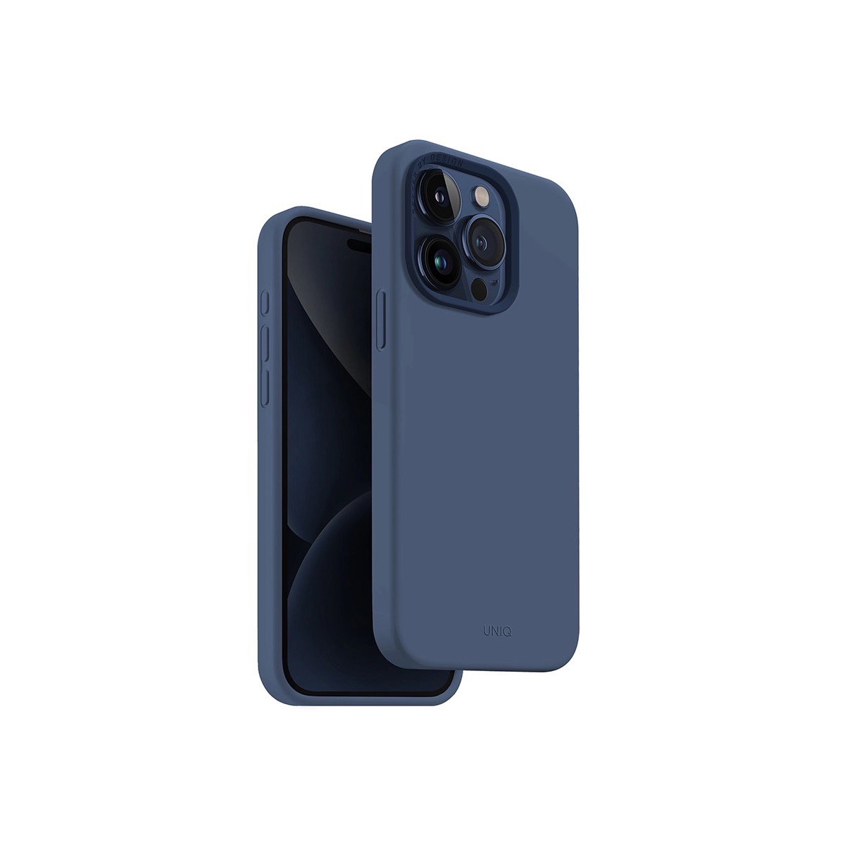 Foto 2 pulgar | Funda para iPhone 15 Pro Uniq Lino Magsafe Silicón Premium Híbrida