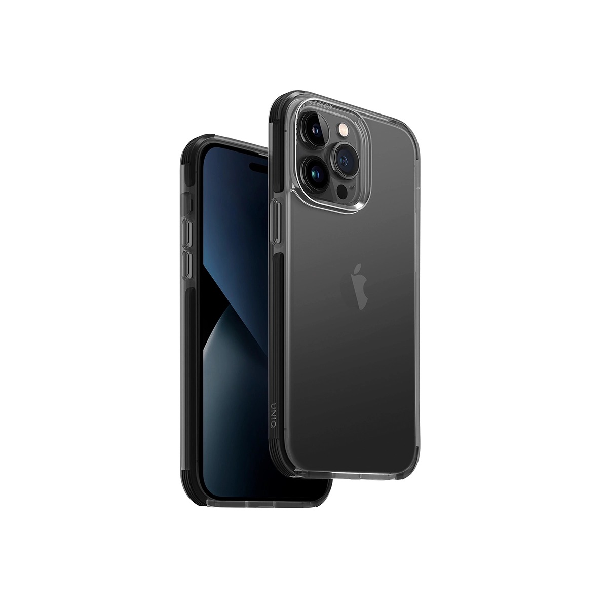 Foto 2 pulgar | Funda UNIQ Combat para iPhone 14 Pro Máxima Protección Transparente Híbrida