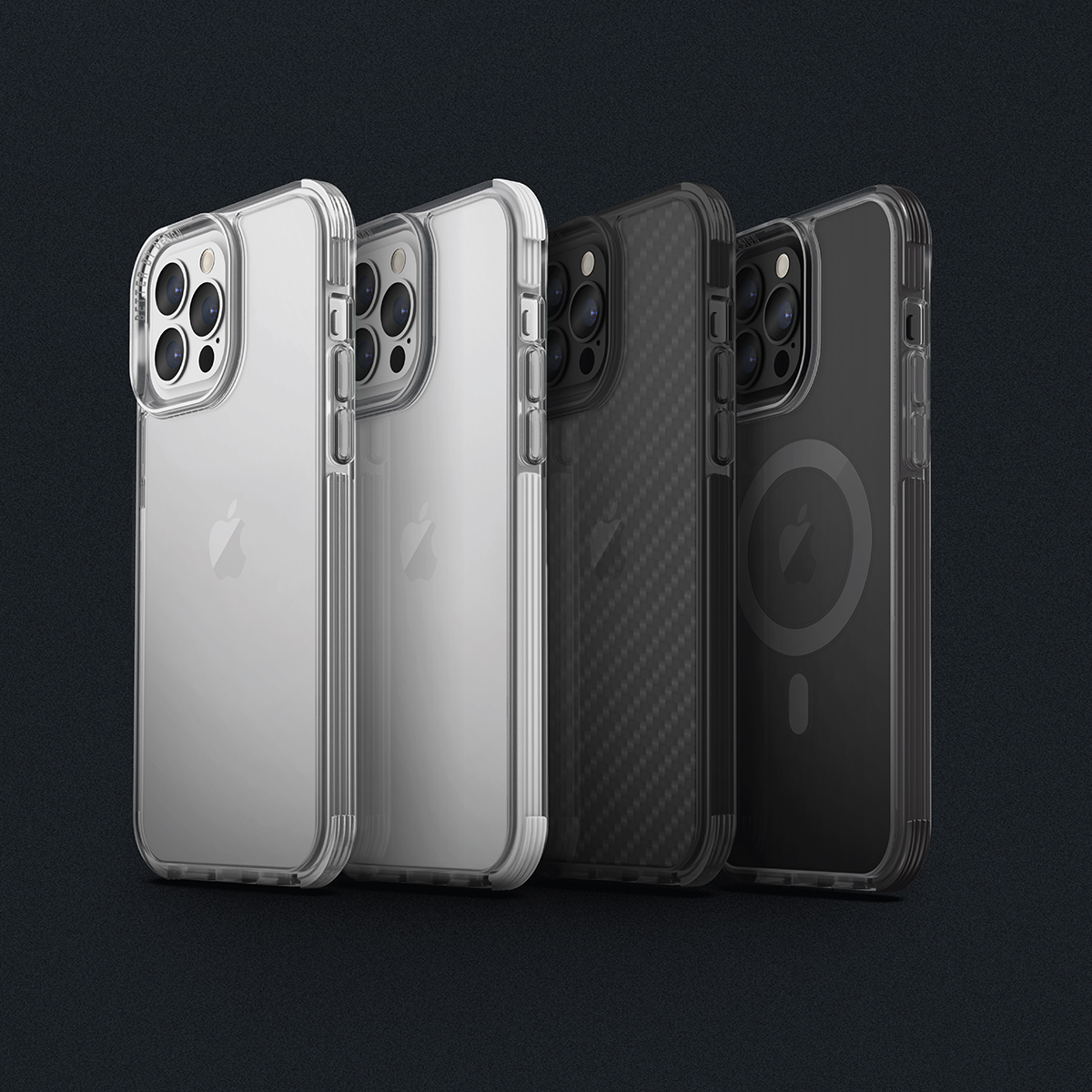 Foto 4 pulgar | Funda UNIQ Combat para iPhone 14 Pro Máxima Protección Transparente Híbrida