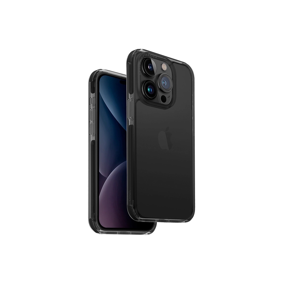 Foto 2 pulgar | Funda para iPhone 15 Pro Uniq Máxima Protección Transparente