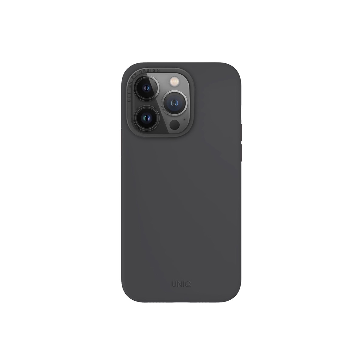 Foto 3 pulgar | Funda para iPhone 15 Pro Uniq Lino Magsafe Silicón Premium Híbrida