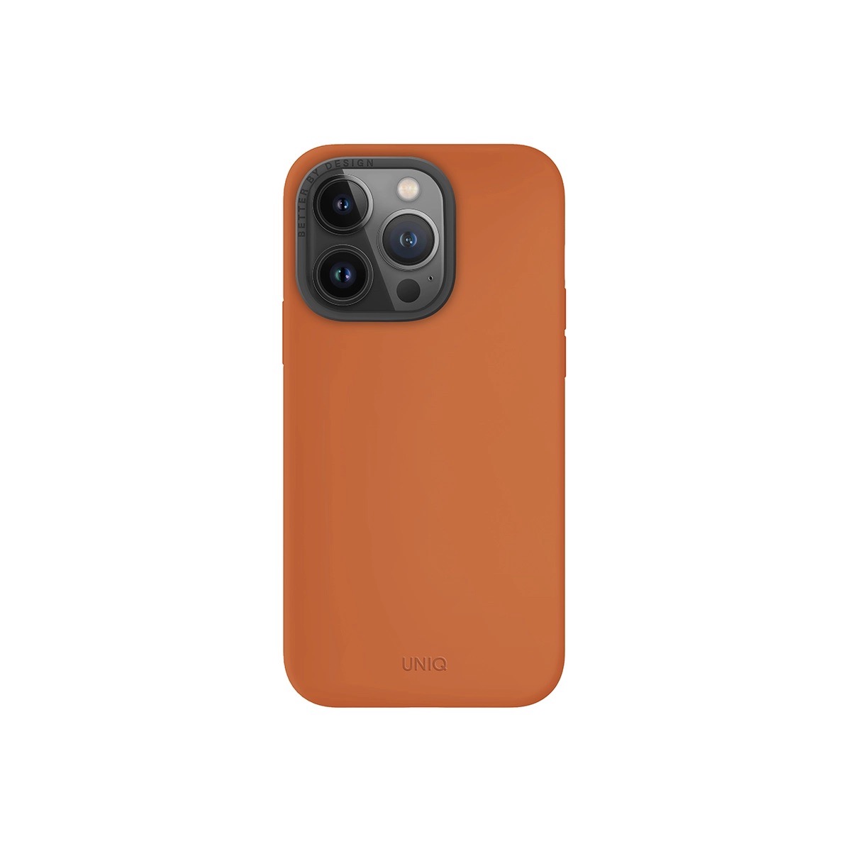 Foto 3 pulgar | Funda para iPhone 15 Pro Uniq Lino Magsafe Silicón Premium Híbrida