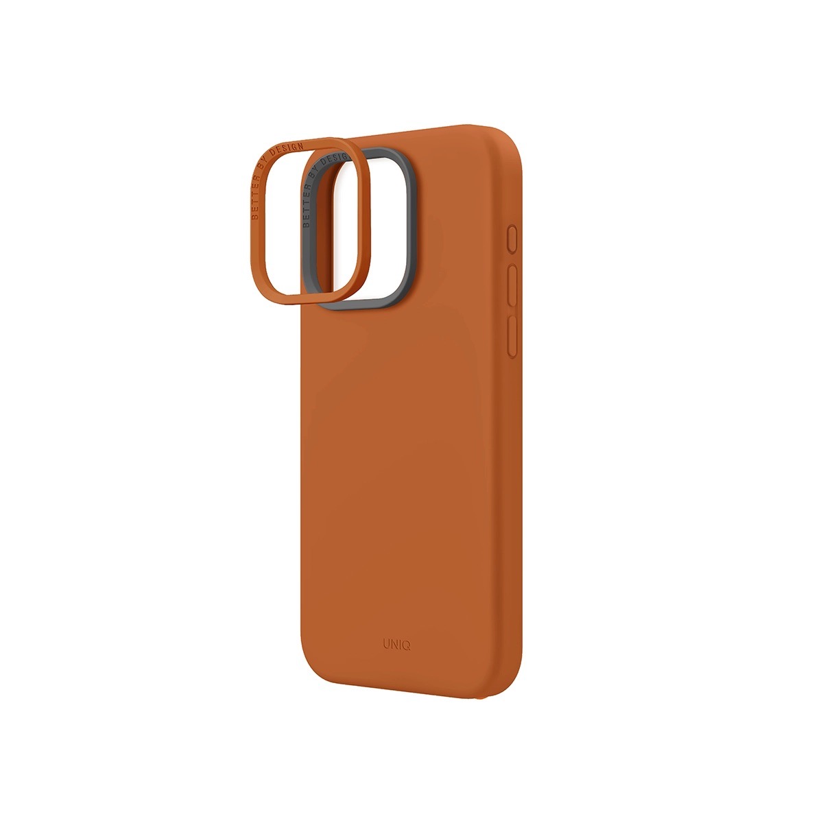 Foto 4 pulgar | Funda para iPhone 15 Pro Uniq Lino Magsafe Silicón Premium Híbrida