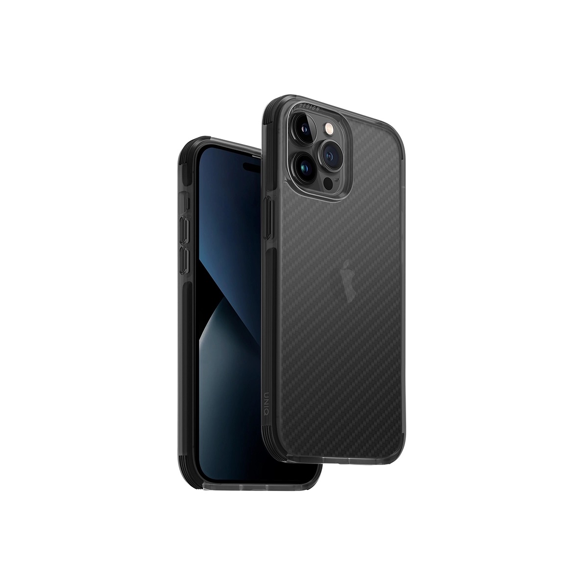 Foto 2 pulgar | Funda UNIQ Combat para iPhone 14 Pro Transparente Híbrida