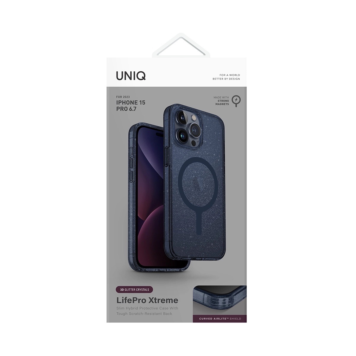 Foto 6 pulgar | Funda Transparente Uniq para iPhone 15 Pro Max con Magsafe