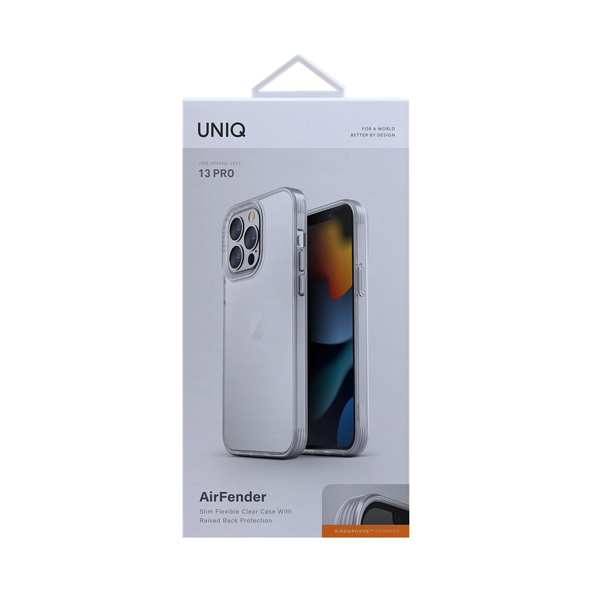 Foto 5 pulgar | Funda Transparente Uniq para iPhone 13 Pro