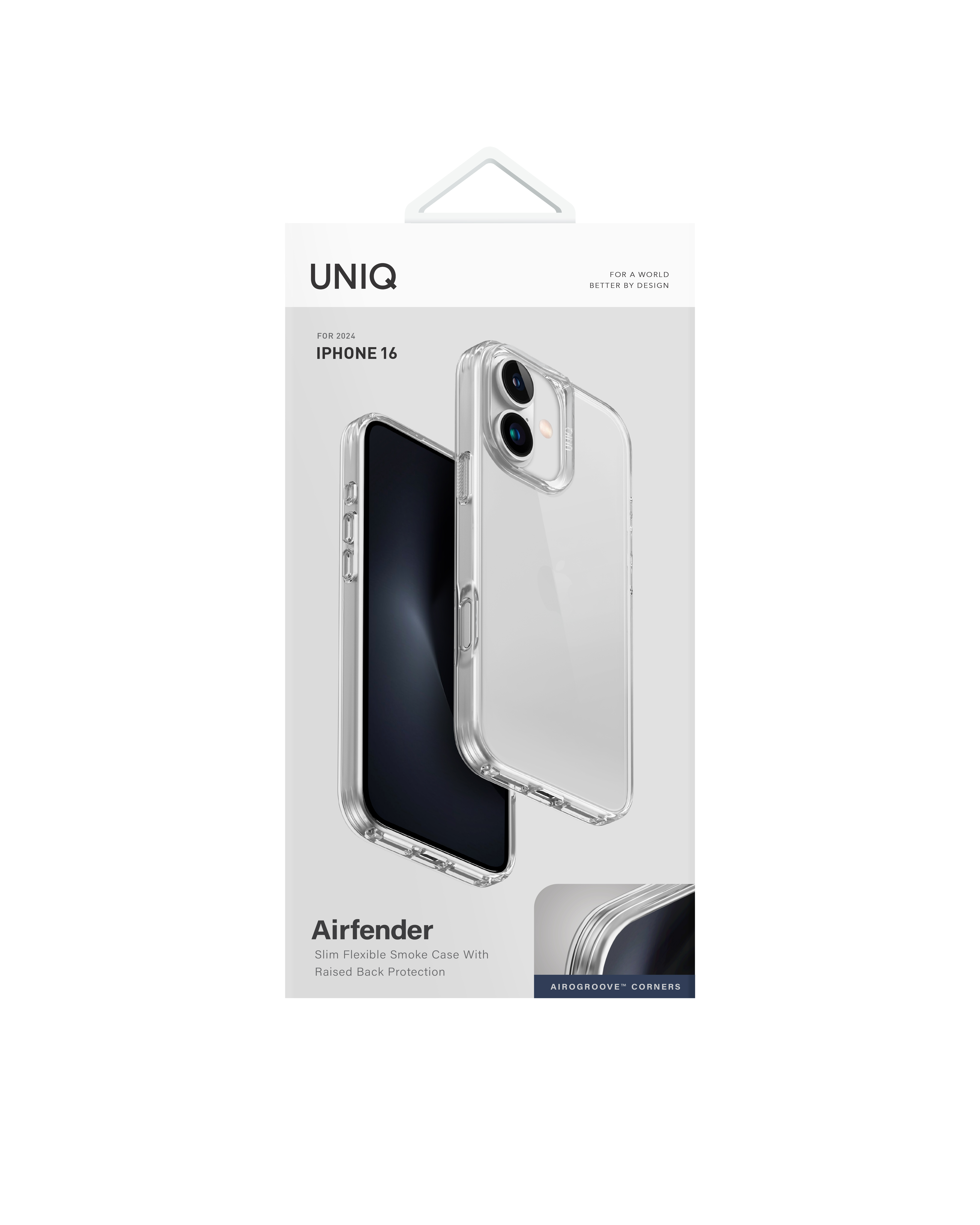 Foto 5 pulgar | Funda UNIQ AirFender para iPhone 16