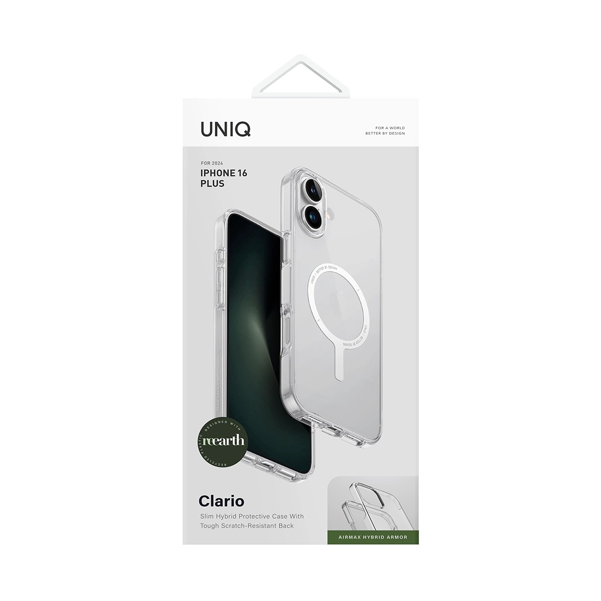 Foto 5 pulgar | Funda para iPhone 16 Plus Clario