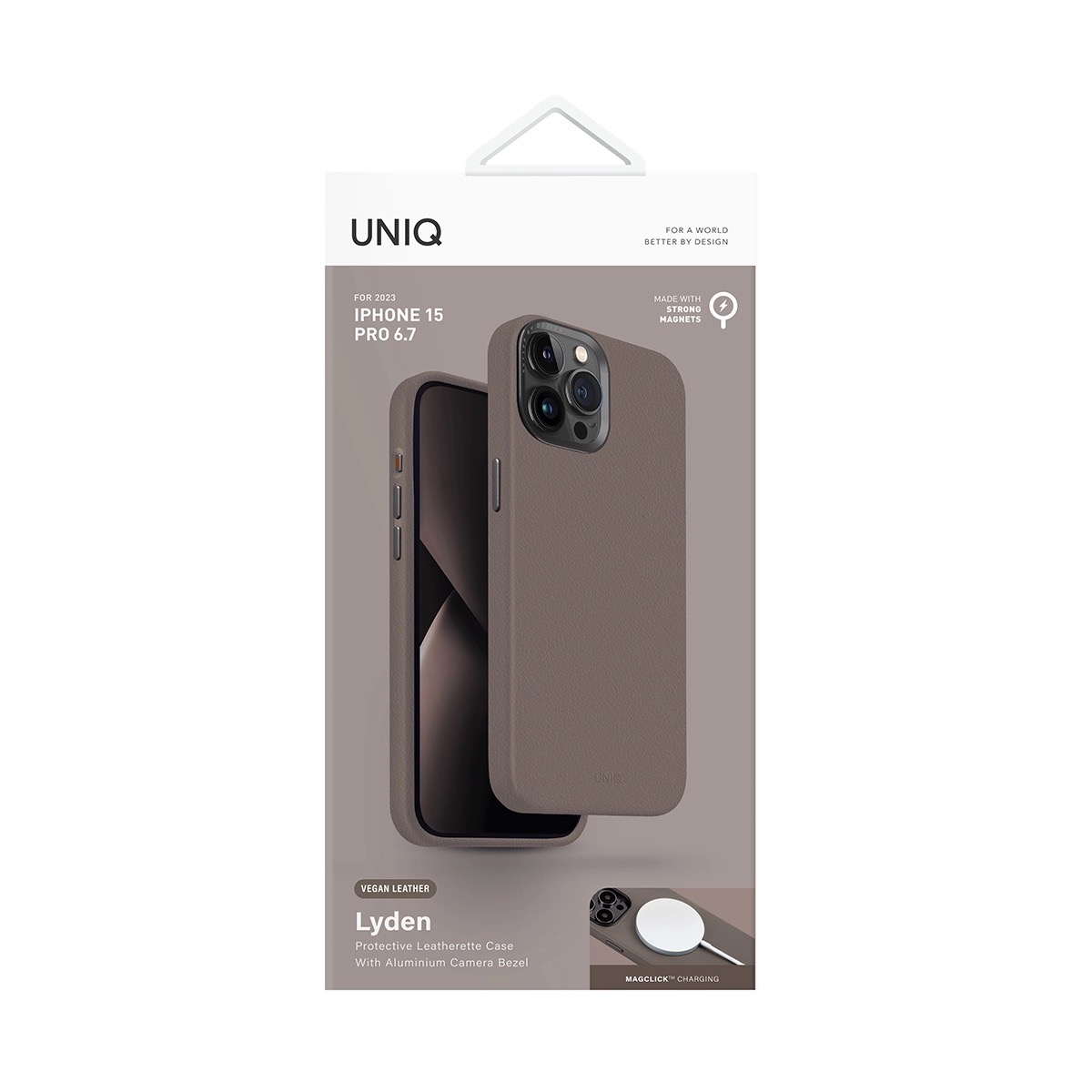 Foto 6 pulgar | Funda Uniq para iPhone 15 Pro Max