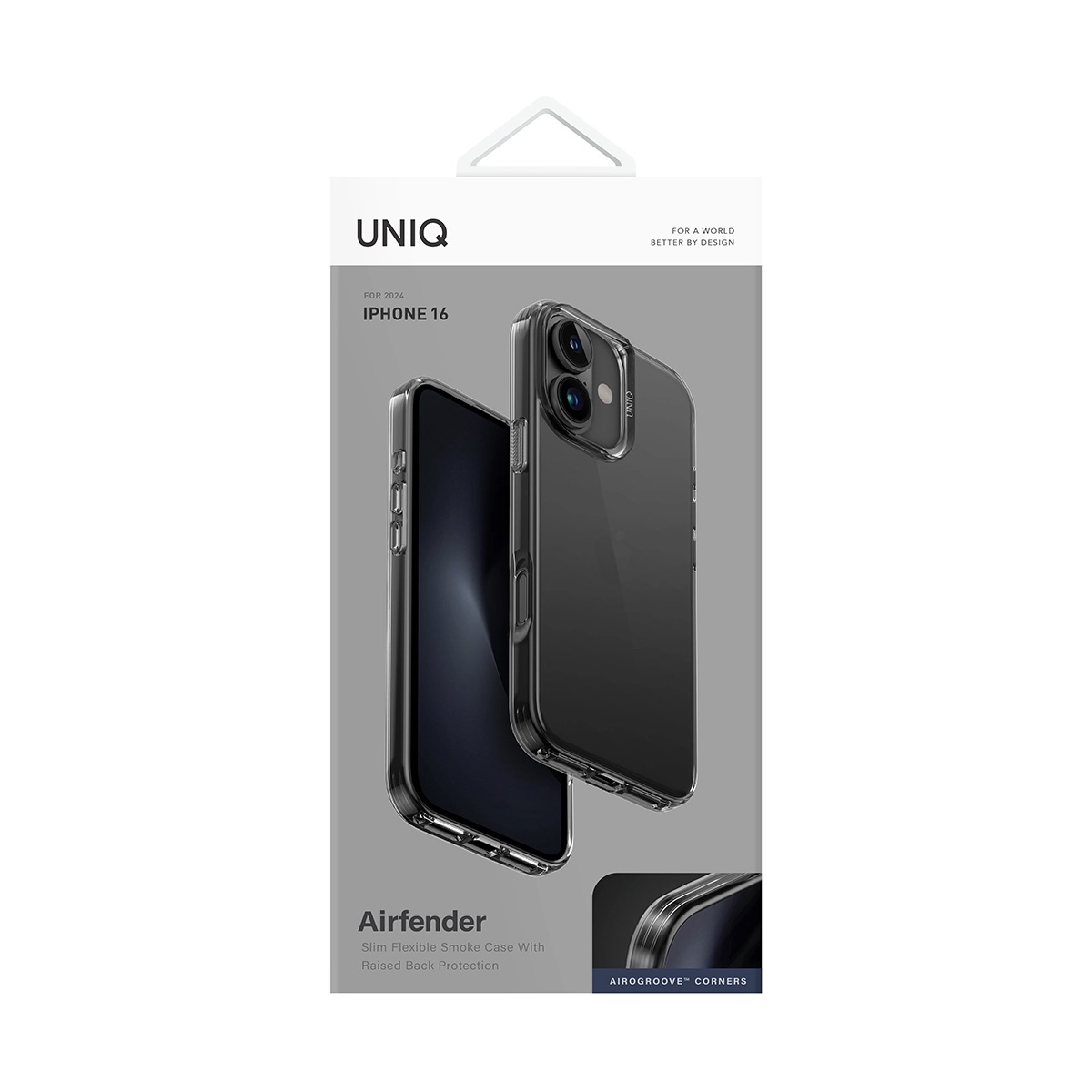 Foto 5 pulgar | Funda UNIQ AirFender para iPhone 16