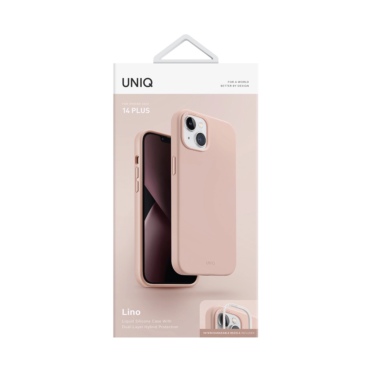 Foto 6 pulgar | Funda para iPhone 14 Plus Silicón Premium Híbrida