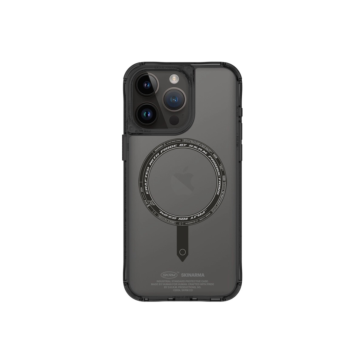 Funda para iPhone 15 Pro Negro Saido (mag-charge) de Skinarma