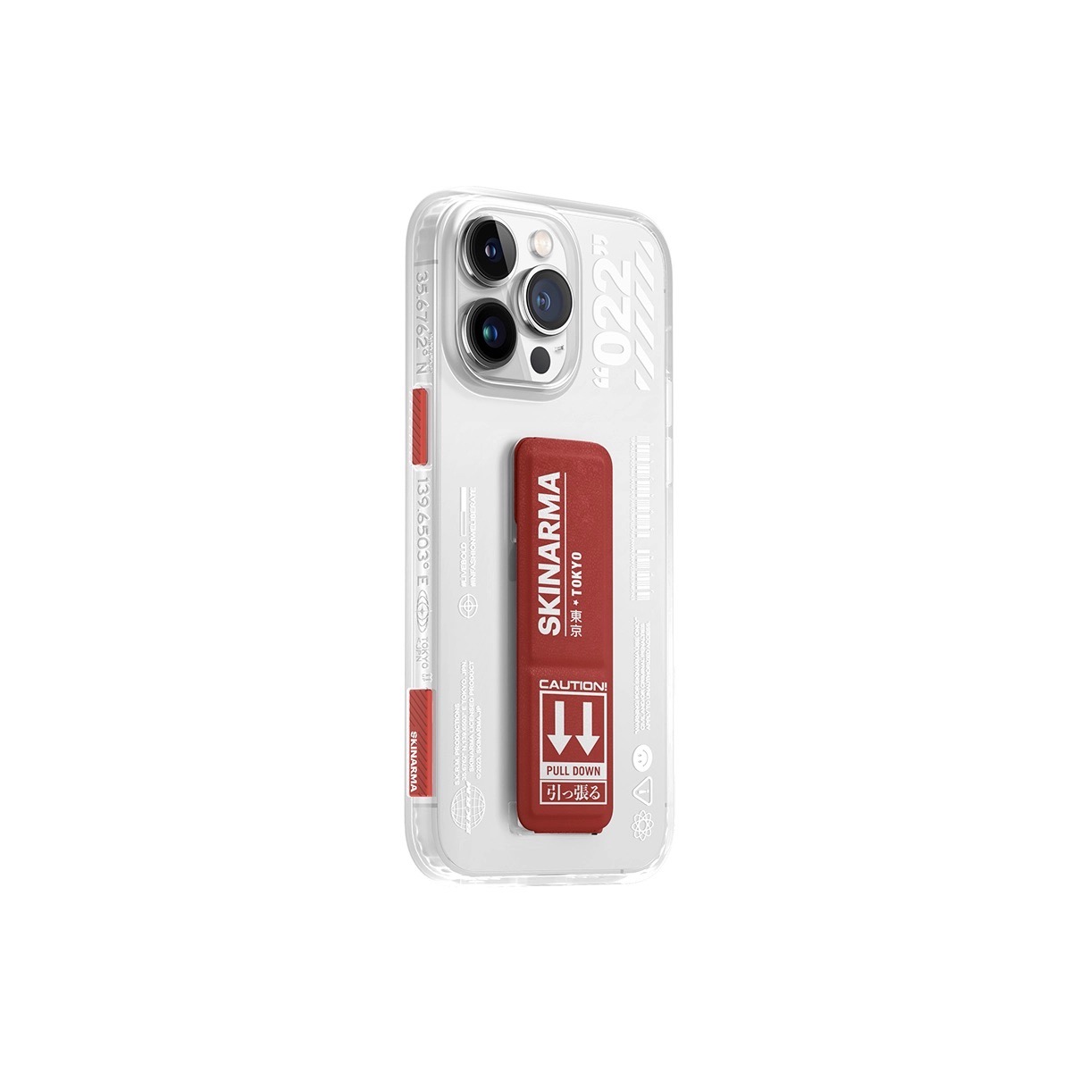 Foto 3 pulgar | Funda para iPhone 14 Pro Max Rojo Taihi Sora Skinarma
