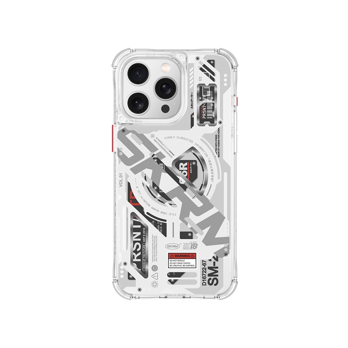 Foto 2 pulgar | Funda Skinarma Ekho (Mag-Charge) Transparente para iPhone 15 Pro Max
