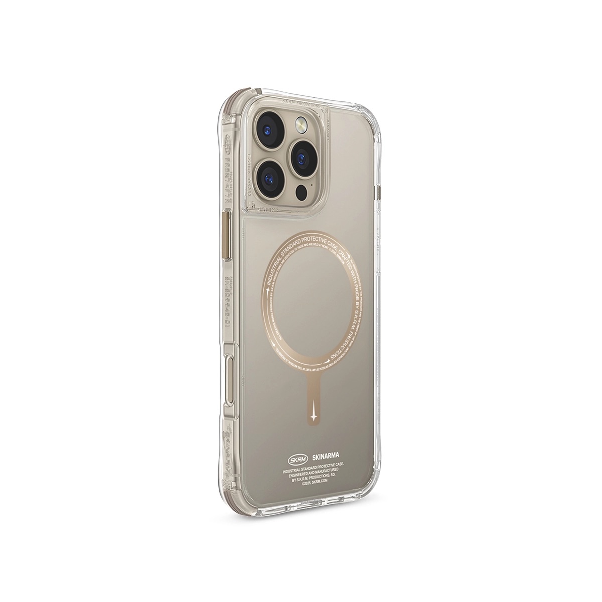 Foto 4 pulgar | Funda para Iphone 16 Pro Max Skinarma Champagne Saido