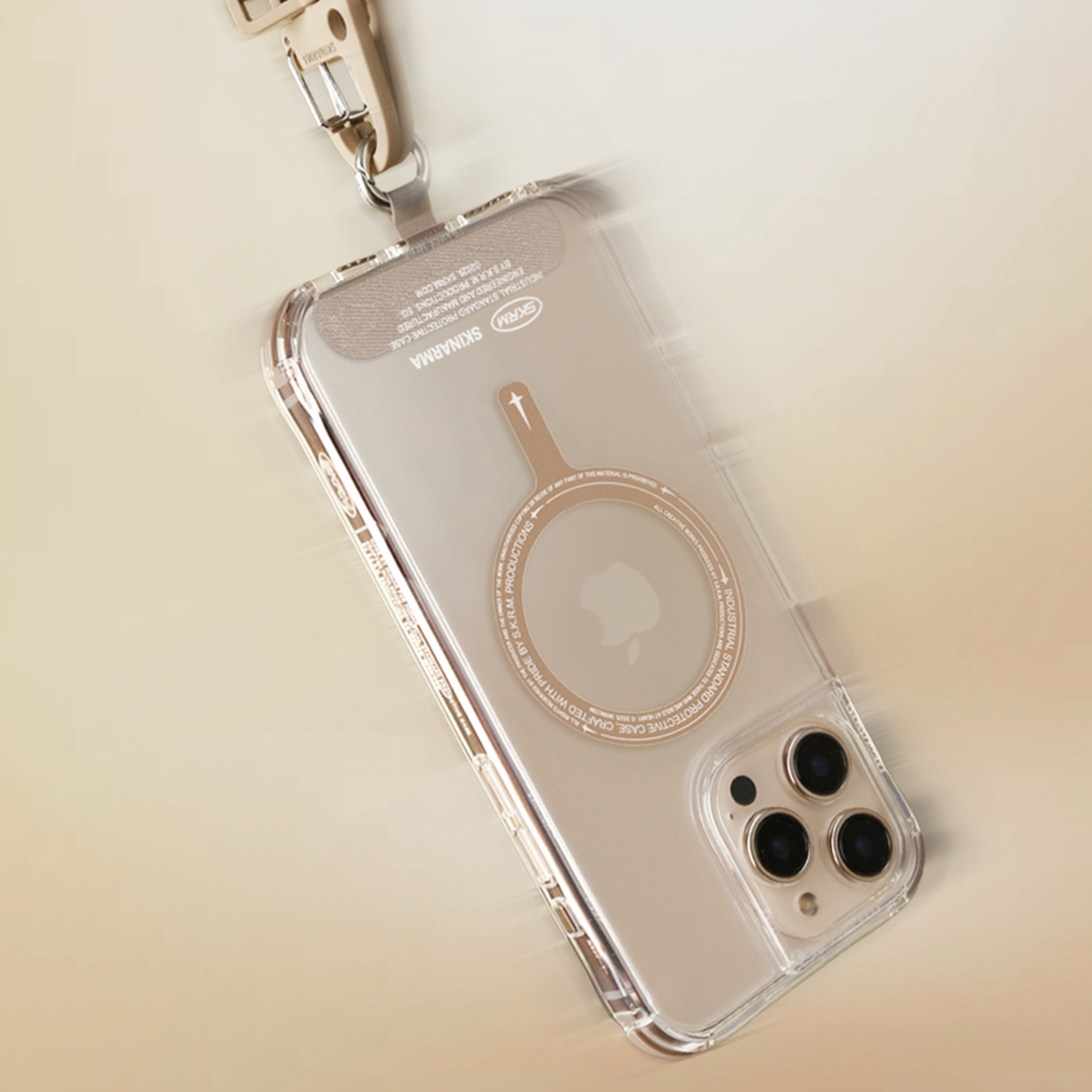 Foto 5 pulgar | Funda para Iphone 16 Pro Max Skinarma Champagne Saido