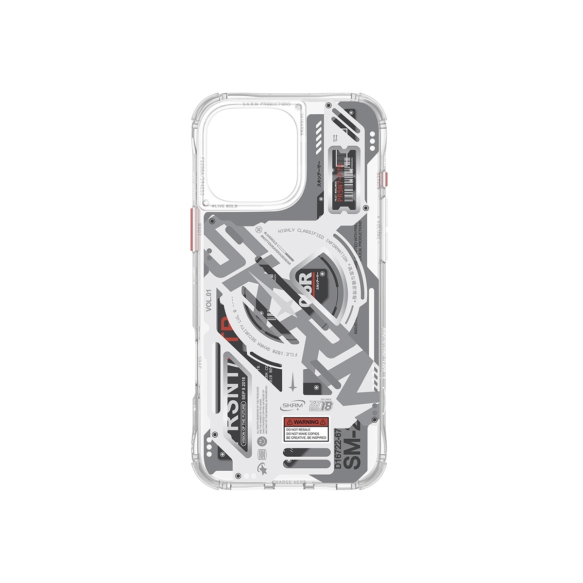 Foto 1 | Funda Para Iphone 16 Pro Max Skinarma Transparente