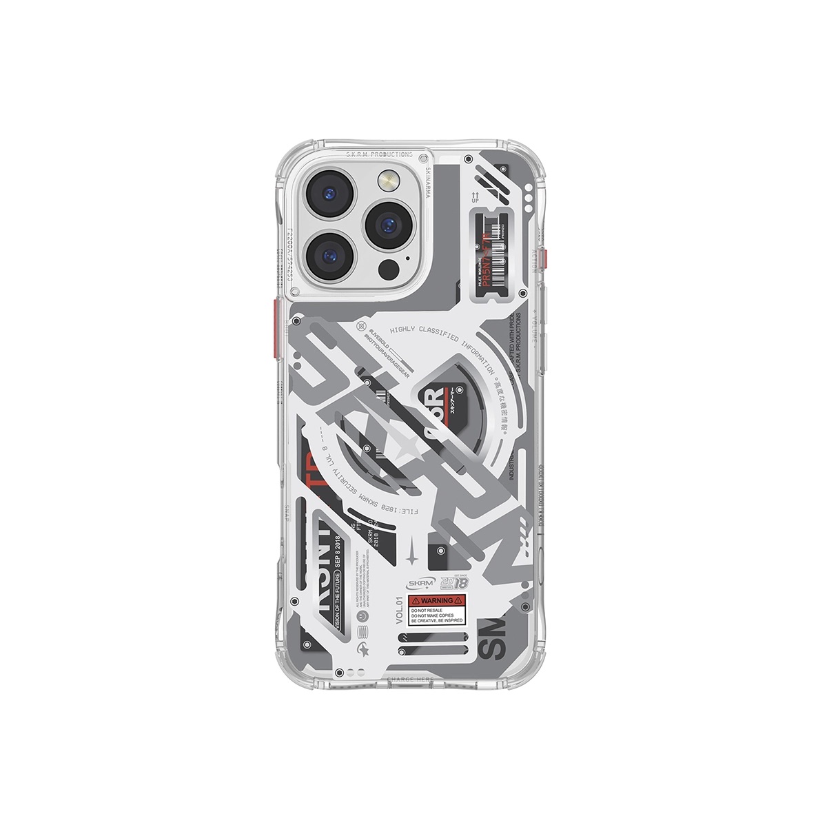 Foto 2 pulgar | Funda para iPhone 16 Pro Transparente Ekho Skinarma