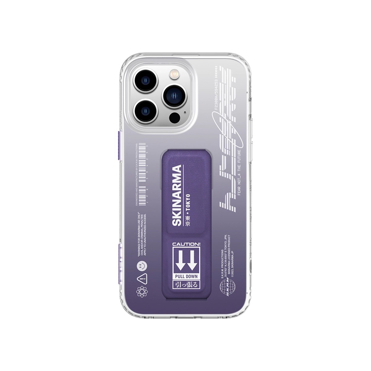 Foto 2 pulgar | Funda para iPhone 14 Pro Max Morado Taihi Kobai Skinarma