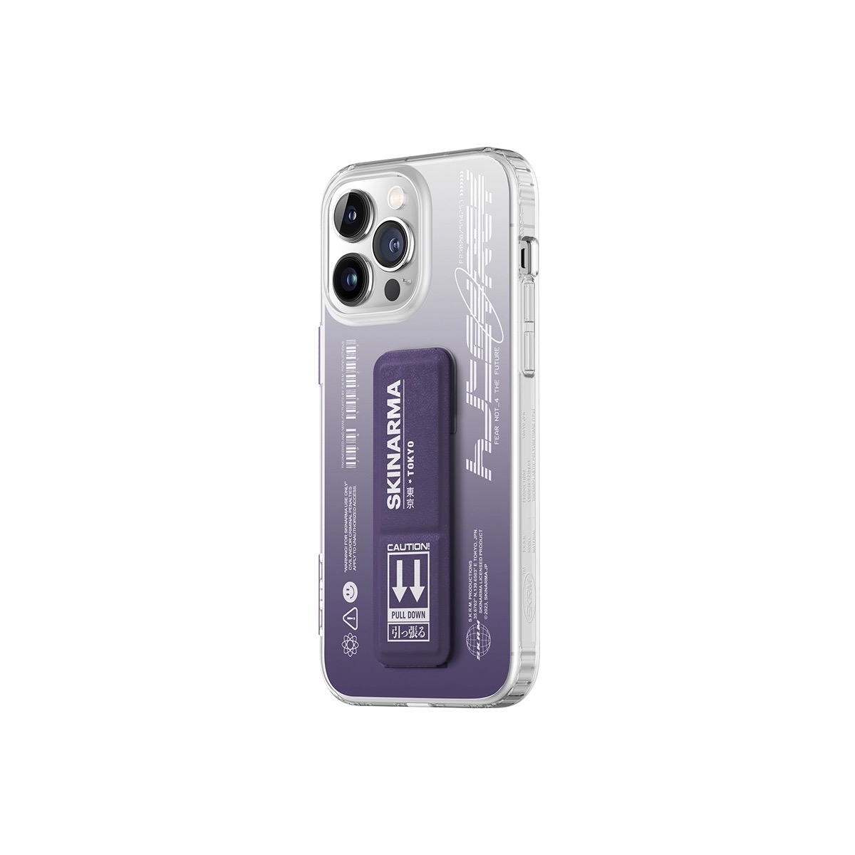 Foto 4 pulgar | Funda para iPhone 14 Pro Max Morado Taihi Kobai Skinarma