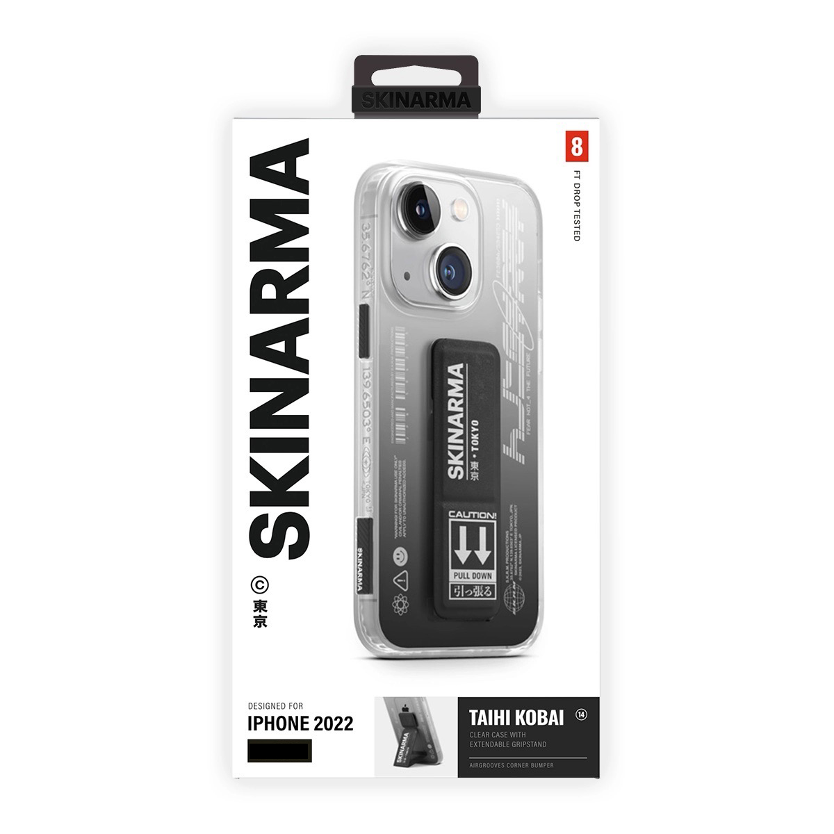 Foto 5 pulgar | Funda para iPhone 14 Negro Taihi Kobai Skinarma