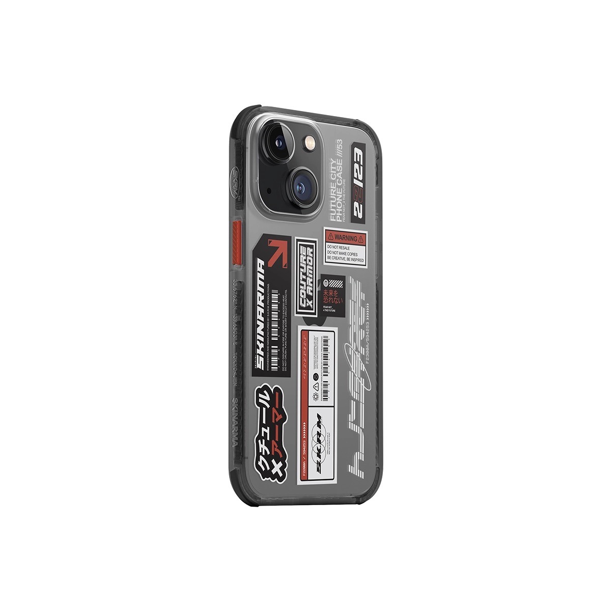 Foto 3 pulgar | Funda para iPhone 14 Plus Humo Taito Skinarma