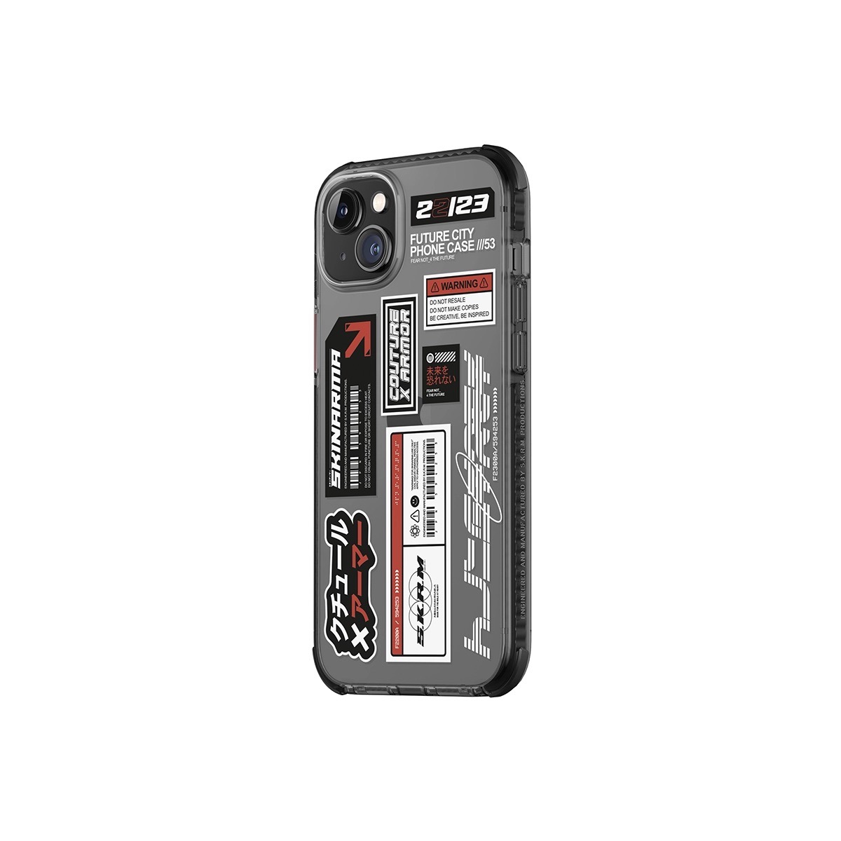 Foto 4 pulgar | Funda para iPhone 14 Plus Humo Taito Skinarma
