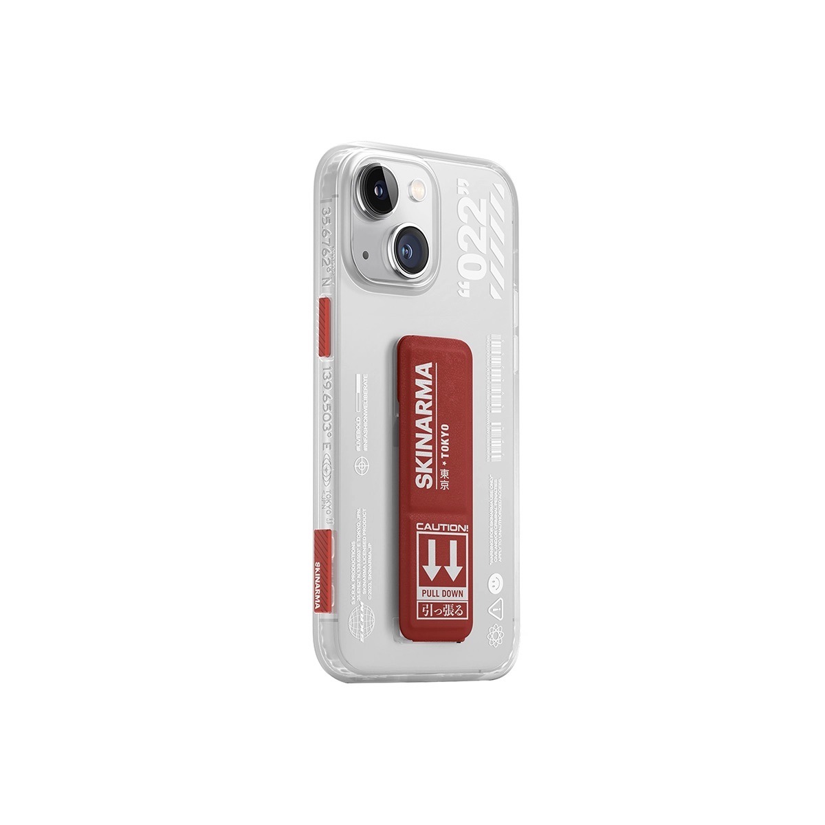 Foto 3 pulgar | Funda Skinarma Taihi Sora Rojo para iPhone 14