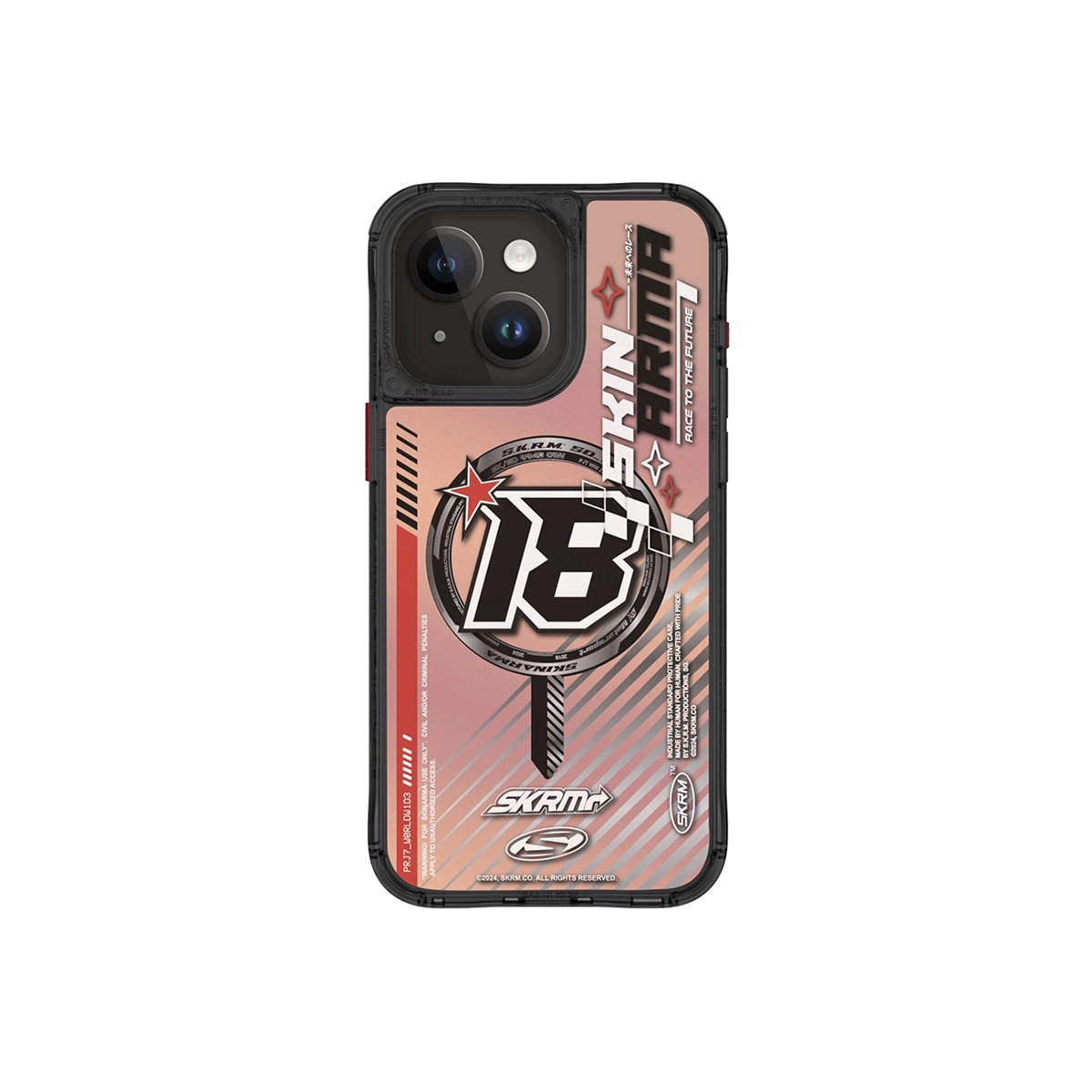 Foto 2 pulgar | Funda para iPhone 15 Negro Drift de Skinarma