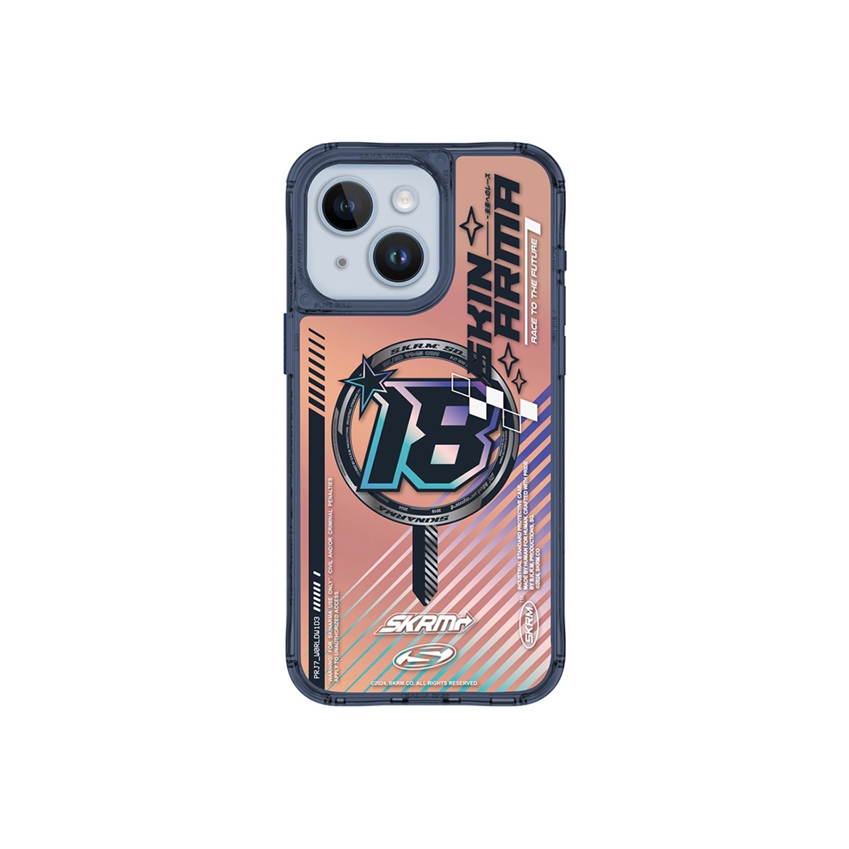 Funda para iPhone 15 Azul Drift de Skinarma