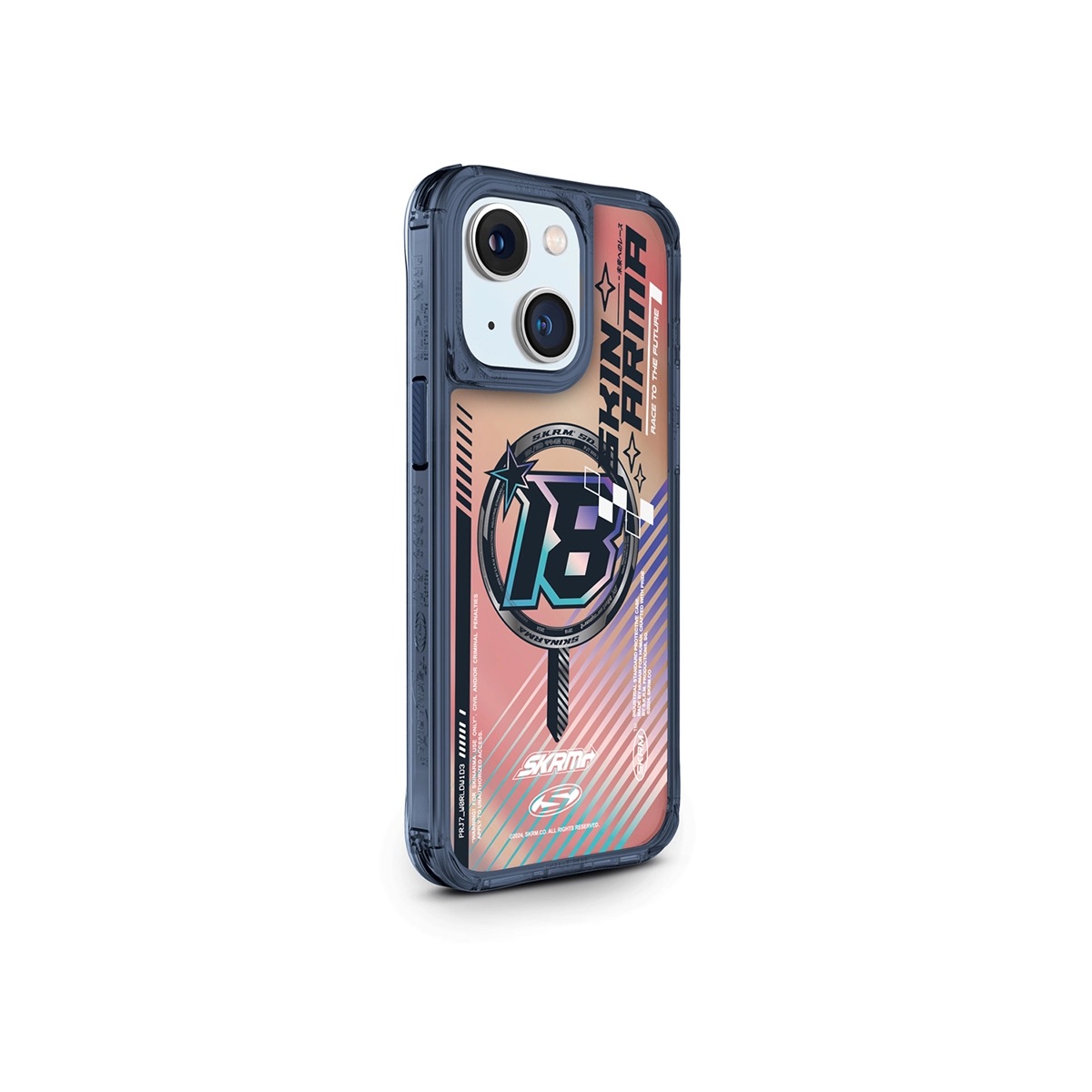 Foto 3 pulgar | Funda para iPhone 15 Azul Drift de Skinarma