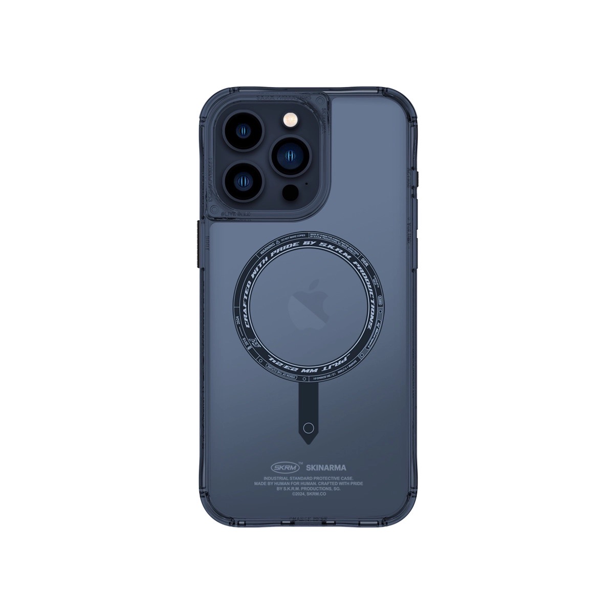 Foto 2 pulgar | Funda para iPhone 15 Pro Max Azul Saido (mag-charge) de Skinarma