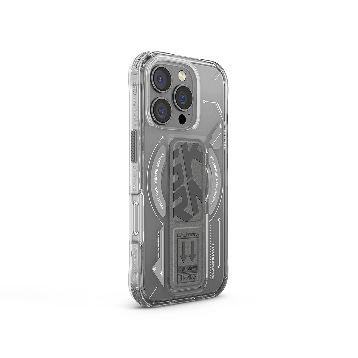 Foto 4 pulgar | Funda para iPhone 16 Pro Titanio Helio Skinarma