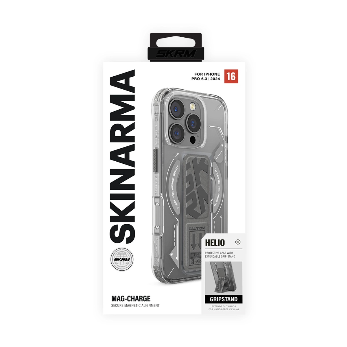 Foto 6 | Funda para iPhone 16 Pro Titanio Helio Skinarma