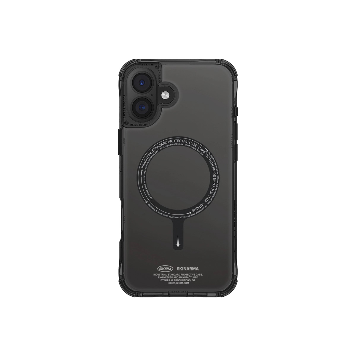 Funda Skinarma Saido (Mag-Charge) Negro para iPhone 16