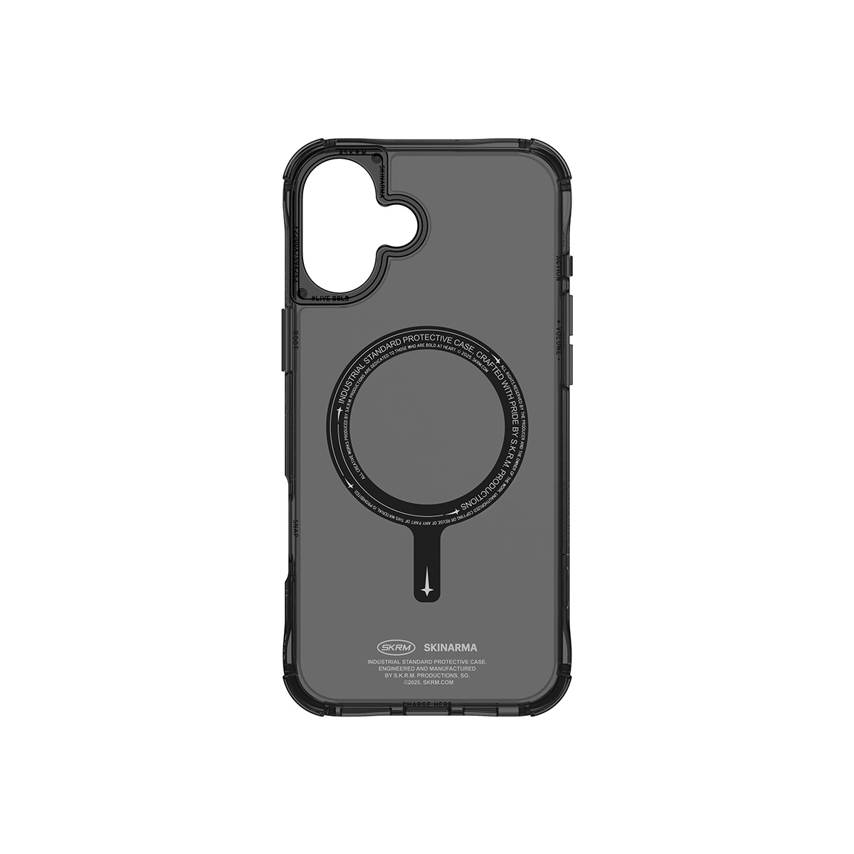 Foto 4 pulgar | Funda Skinarma Saido (Mag-Charge) Negro para iPhone 16
