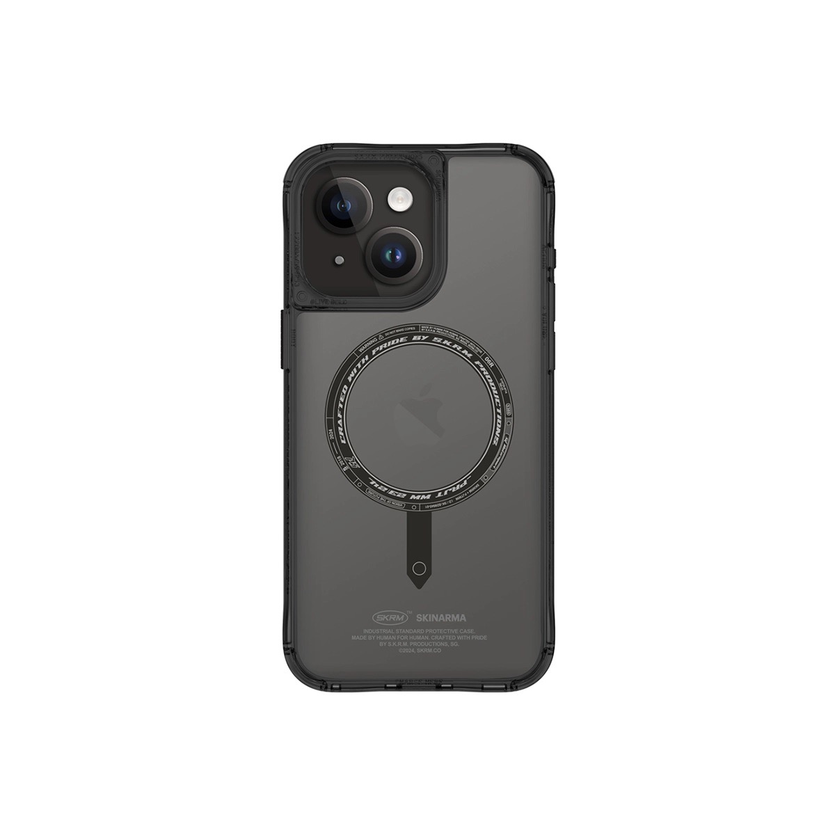 Foto 2 pulgar | Funda para iPhone 15 Negro Saido (mag-charge) de Skinarma